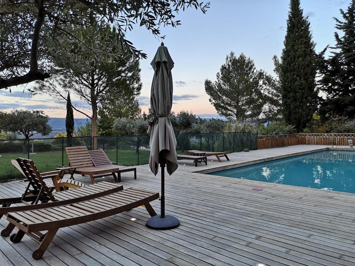 Aparthotel La Bastide Du Limon Mormoiron Exterior foto